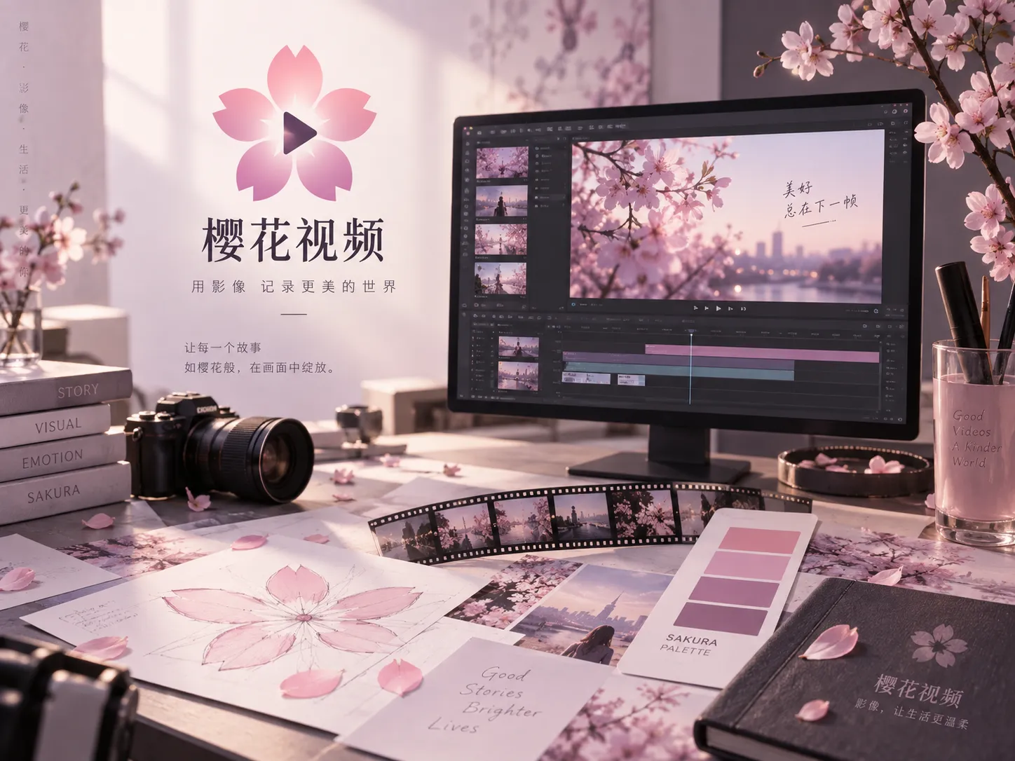 樱花视频品牌访问与站内页面关系示意